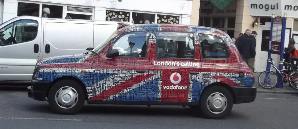 Foto: Los taxis de Londres