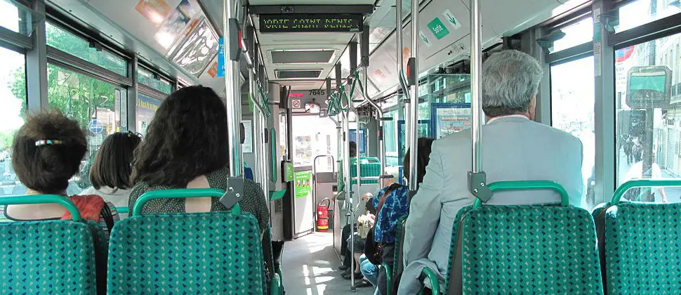 Foto: Autobuses públicos en París