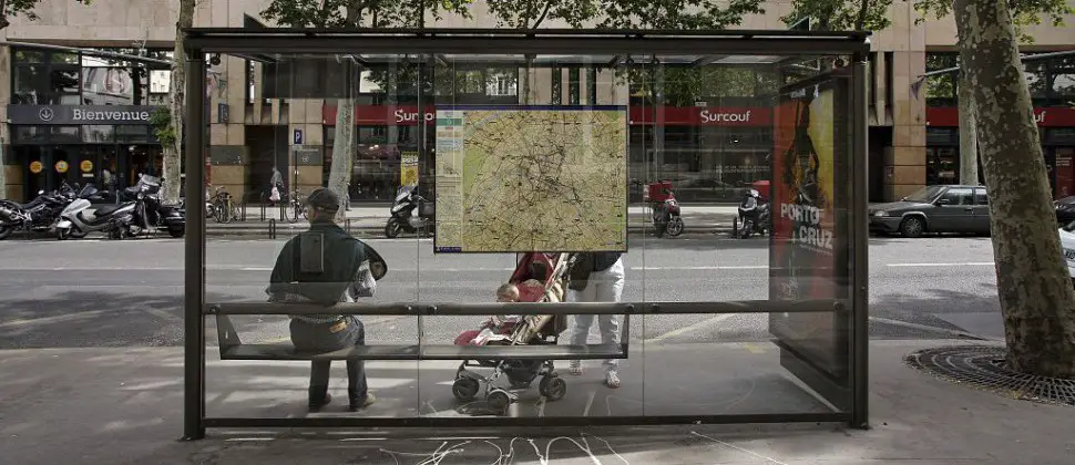 Foto: Autobuses públicos en París