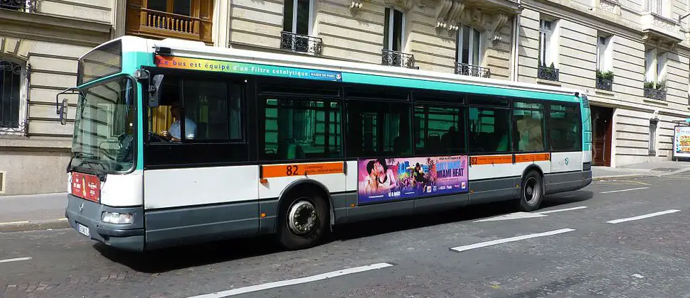 Foto: Autobuses públicos en París