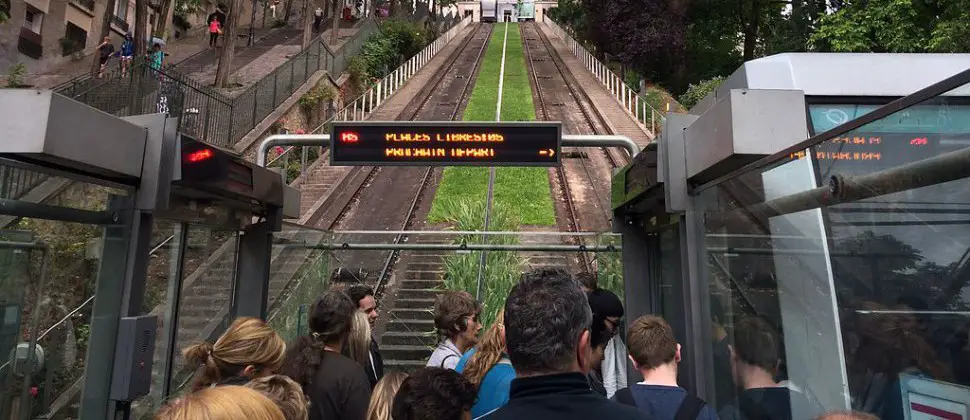 Foto: El funicular de Montmartre