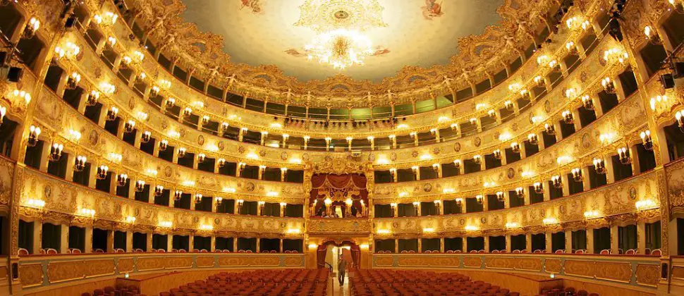 Foto: Teatro La Fenice en Venecia
